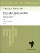 Über Allen Gipfeln Ist Ruh = Over All The Mountain Tops Is Peace : For Mixed Choir A Cappella(2009).