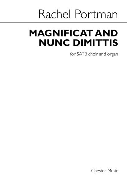 Magnificat and Nunc Dimittis : For SATB and Organ.