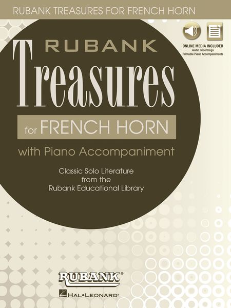 Rubank Treasures For French Horn : With Piano Accompaniment.