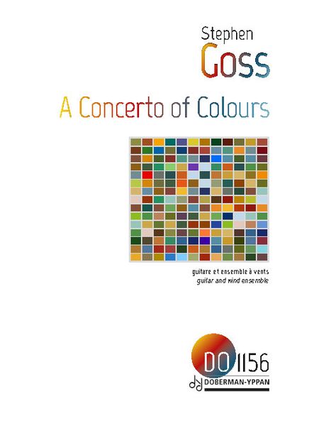 A Concerto of Colours : For Guitar and Wind Ensemble (2017).