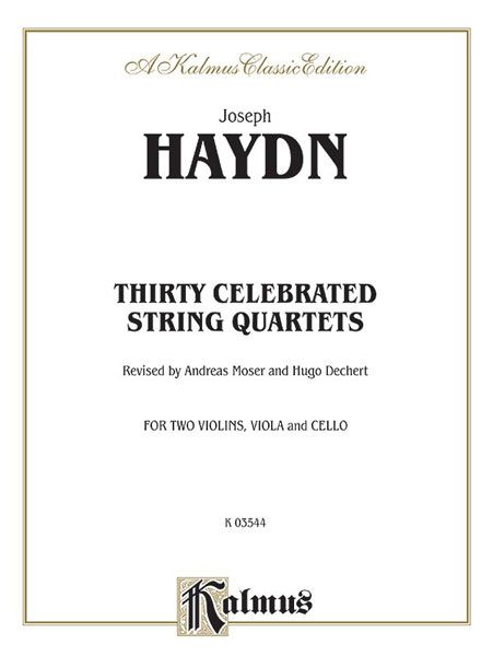 30 Celebrated String Quartets, Vol. 2.