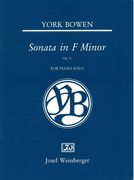 Sonata In F Minor, Op. 72 : For Piano Solo.