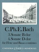3. Sonate In B-Dur, 4. Sonate In D-Dur : Für Flöte und Basso Continuo.