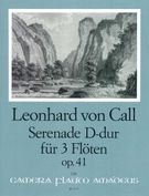Serenade D-Dur : Für Drei Flöten, Op. 41.