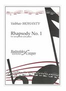 Rhapsody No. 1 : For Alto Saxophone and Piano.