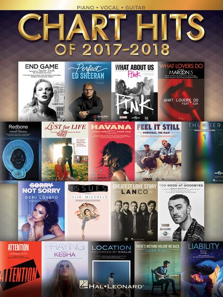 Chart Hits of 2017-2018.