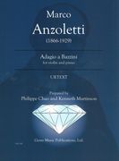 Adagio A Bazzini : For Violin and Piano / Prepared by Philippe Chao and Kenneth Martinson.