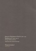 Sinfonia In C, FWV M: C1 : For Strings and Basso Continuo / edited by Hans-Heinrich Kriegel.