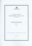 Piano Sonata No. 1, E. 45 : For Pianoforte / edited by Brian McDonagh.