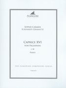 Caprice XVI von Pagannini, E. 80 : For Piano / edited by Brian McDonagh.