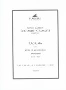 Lagrima, E. 61 : For Viola Or Violoncello and Piano / edited by Brian McDonagh.