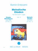 Melodische Etüden Für Viola, Band 3 (Ab. 4. Lage) = Melodic Etudes For Viola (4. Pos.+), Vol. 3.
