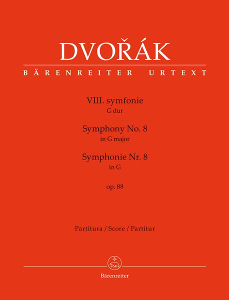 Symphony No. 8 In G Major, Op. 88 / edited by Jonathan Del Mar.