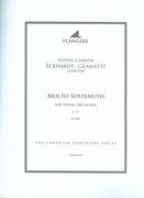 Molto Sostenuto, E. 131 : For String Orchestra / edited by Brian McDonagh.