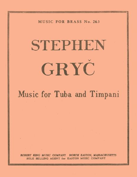 Music For Tuba and Timpani.