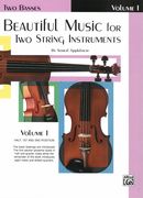 Beautiful Music For Two String Instruments : Bass, Vol. 1.