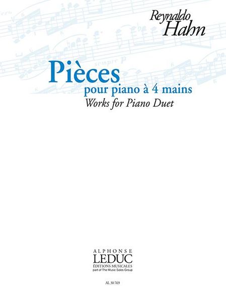 Pièces Pour Piano A 4 Mains = Works For Piano Duet.