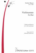 Violinsonate Es-Dur : Für Violine und Klavier / edited by Aleksandra Maslovaric.