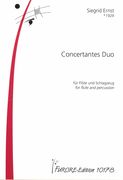 Concertantes Duo : Für Flöte und Schlagzeug.