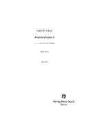 Anamorphosen II : Für Klavier Zu Vier Händen (2015-2017).