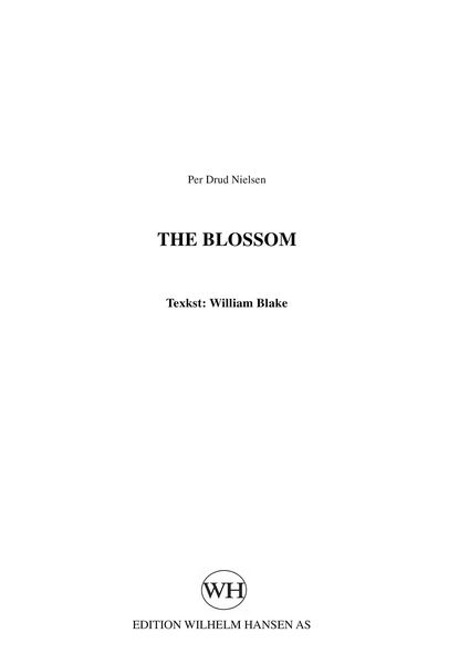 Blossom : For SATB A Cappella.