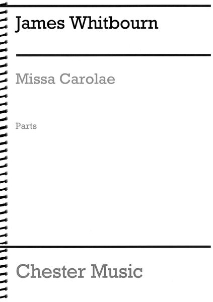 Missa Carolae : For Mixed Voices, Organ, Piccolo, Brass and Percussion (2004).