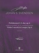 Violin Concerto In A Major, Op. 6, JSV 42 - Piano Score / edited by Bjarte Engeset & Jørn Fosshiem.