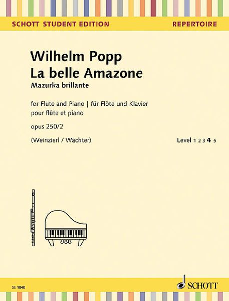 Belle Amazone - Mazurka Brillante Op. 250 No. 2 : For Flute and Piano.