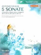 5 Sonate : A Violino E Basso Per Il Cembalo / edited by Cinzia Barbagelata.