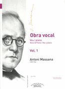 Obra Vocal : Veu I Piano, Vol. 1 / edited by Francesc Garrigosa.