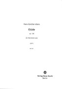 Etüde, Op. 128 : Für Klarinette Solo (2017).