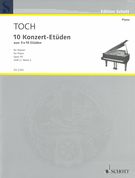10 Konzert-Etüden, Aus 5x10 Etüden : Für Klavier, Op. 55, Heft 2.