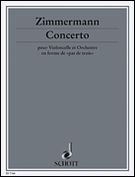 Concerto : Pour Violoncelle Et Orchestre, En Forme De Pas De Trois (1965/66) - Piano reduction.