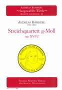 Streichquartett G-Moll, Op. XVI/2 / edited by Klaus G. Werner.