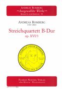 Streichquartett B-Dur, Op. XVI/3 / edited by Klaus G. Werner.