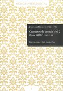 Cuartetos De Cuerda, Vol. 2 : Opera 3 (1774), L156-L161 / edited by Raúl Angulo Díaz.