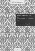 Obras Sacras En Romance, Vol. 7 / edited by Raúl Angulo Díaz.