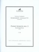 Piano Sonata No. 5, E. 126 : Klavierstück (1950) / edited by Brian McDonagh.