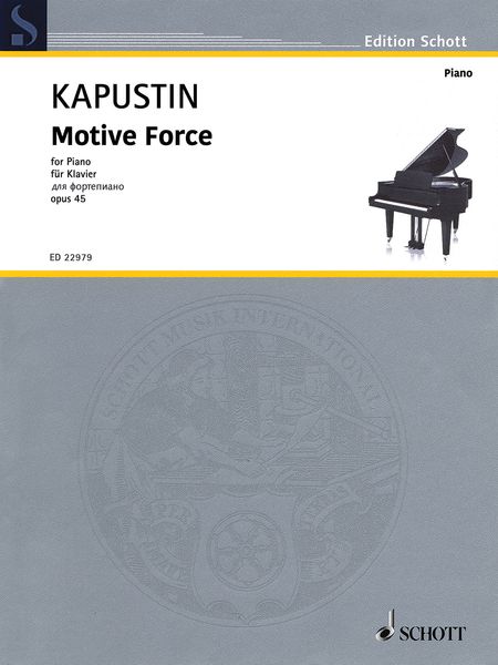 Motive Force, Op. 45 : For Piano (1985) - Authorized Edition.