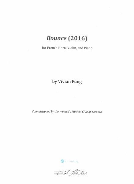 Bounce : For Horn, Violin and Piano (2016).