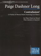 Contrafusion! (A Fusion of Musical Styles Featuring Low Flutes) : For Flute Choir.