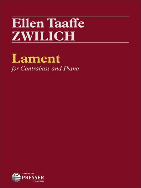 Lament : For Contrabass and Piano.