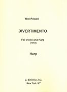 Divertimento, Op. 3 : For Violin and Harp.