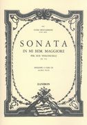Sonata In Mi Bem. Maggiore (G.75) : Per Due Violoncelli / Ed. by Aldo Pais.