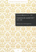 Cuartetos De Cuerda, Vol. 7 : L185 - L189 / edited by Raúl Angulo Díaz.