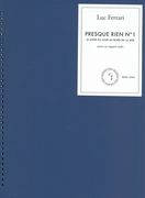 Presque Rien No. 1 - le Lever Du Jour Au Bord De la Mer : Oeuvre Sur Support Audio.