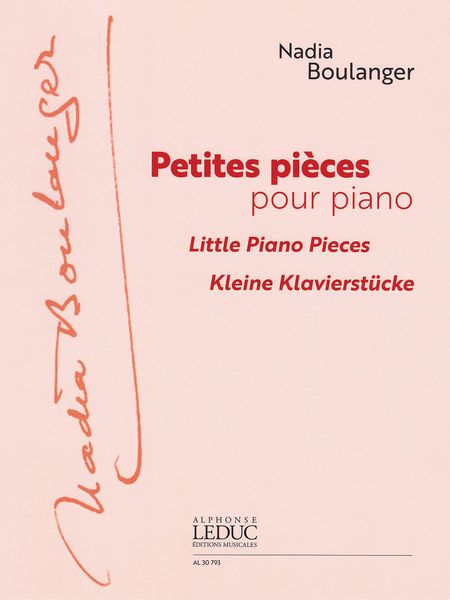 Petites Pieces Pour Piano.