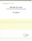 River of Life : For Solo Tenor Pan and Percussion Ensemble.