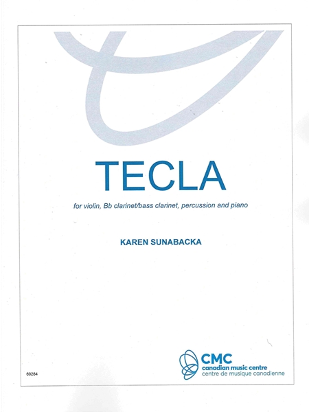 Tecla : For Violin, Clarinet/Bass Clarinet, Percussion and Piano (2007).
