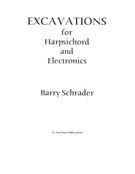 Excavations : For Harpsichord and Electronics (1991).